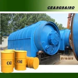 Green Project Waste Plastic Pyrolysis Plant Into Base Oil with CE ISO