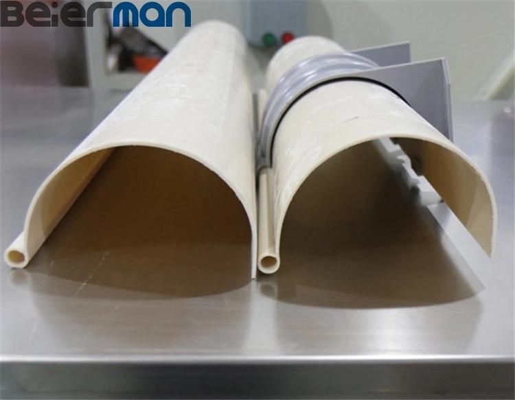 Beierman 7 Inch Half Round PVC Building Villa Rood Rain Water Collector Gutter Twin Screw Extruder Production Line Vertical/Horizontal Gearbox