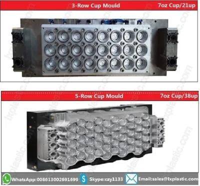 PP Bowl Robot Arm Stacker for Cup Tray Clamshell Thermoforming Machine in Factory