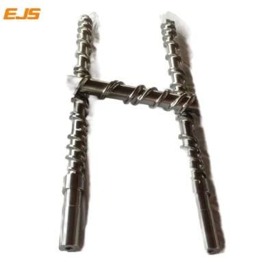 Cone Nitrided Screw and Barrel for PE/PP/ABS/Pet Plastic Recycle Machine