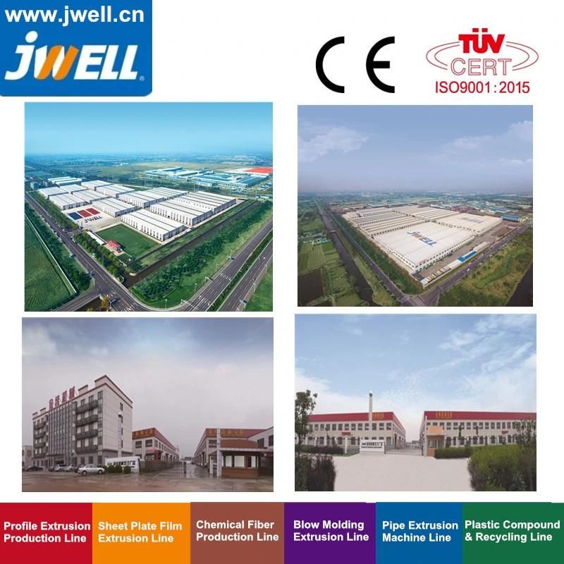 Jwell Engineering Plastic Compounding Machine Plastic Twin Screw Pelletizing Machine Line