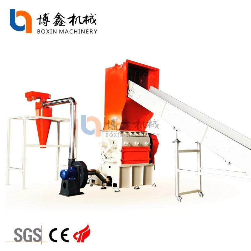 Waste Plastic Pipe/Woven Bag/Bottle/Car Part/Wood/Film/Tyre/Wire//Block/Lump Shredder Machine for Recycling with Single or Double Shaft Scrape and Flake Making