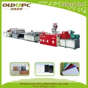 Plastic Wood Composite PVC Furniture Foam Board Extruder|Extrusion Making Machine ...