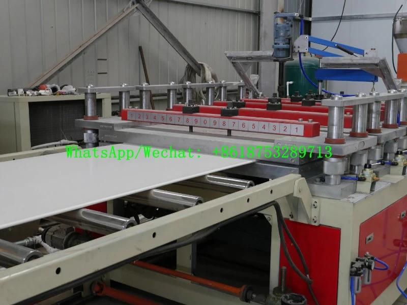 WPC PVC Crust/Celuka Foam Board/Sheet/Plate Machine for Furniture/Bathroom/Kitchen Cabinet/Construction Template (SJ-80/156)