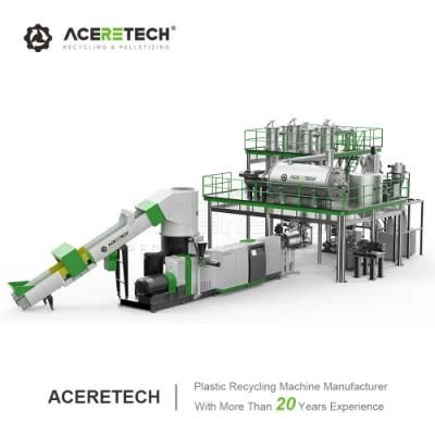 Aceretech Lsp Cheap Pet Recycled Plastic Pelletizing Machine with Lsp System