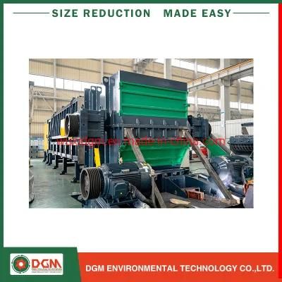 Large Diameter Plastic Corrugated Pipe Shredding Crushing Machine for Recycling Line