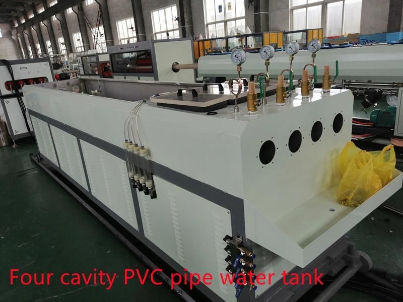 Four Cavity 16mm - 40 mm Small PVC Electric Conduit Pipes Producing Machine PVC Pipe Production Line