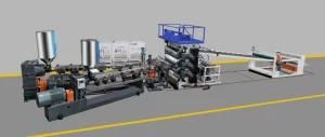 Taiwan Quality ABS PC Luggage Making Plastic Extruder Machine Sheet Extrusion Luggage ...