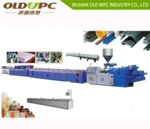 PE Plastic Profile Extrusion Machinery Extruding Machine