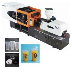 218 Ton Injection Molding Machine for PP Cups, Milk Tea Cups, Beverage Cups, 400 Gram, ...