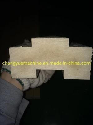 Hot Sale Wood Plastic WPC Solid Door Frame Extruder Production Extrusion Machine