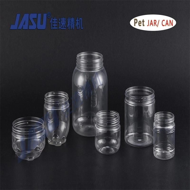 One Step Wide Neck Pet PC PS Jars Cans Plastic Injection Stretch Blow Moulding Machine Isbm Food Container Cosmetic Bottle Jar Making Blowing Molding Machine