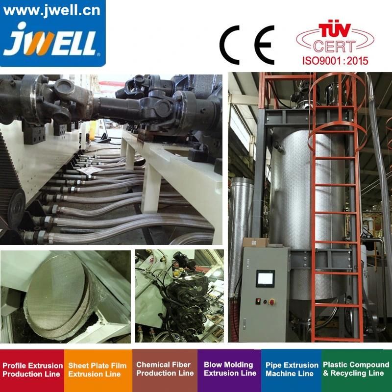 Jwell Pet Plastic Multi- Layers Sheet Recycling Agricultural Making Co-Extrusion Machine for Packing Decoration and Construction