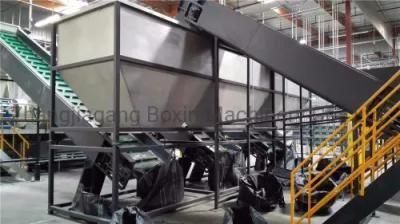 High Capacity Recycle Plastic Machine Pet Recycling Line Pet Flakes Hot Washing Machine