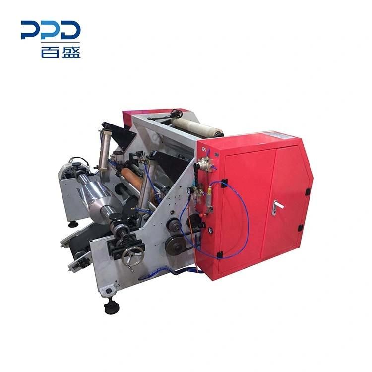 China Supplier Semi Auto Aluminium Foil Roll Perforation Rewinder