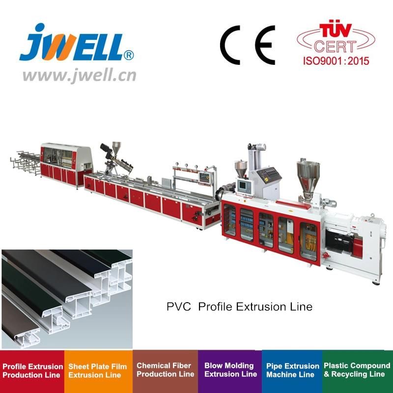 Jwell Plastic PVC/PE/PP/WPC Window Door Frames/ Ceiling Board/ Wallboard /Skirting/ Pipe/ Sheet/ Tube Extrusion Machine