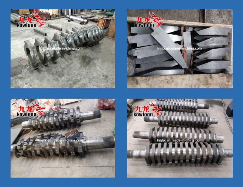 Replaceable Blades Multifunctional Industrial Metal Crusher