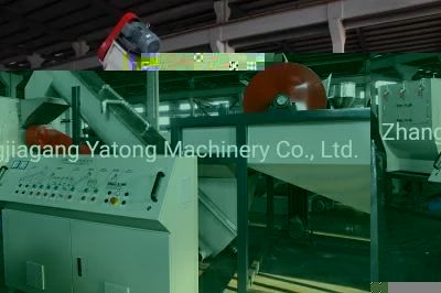 Yatong 300kg/H PE Film Plastic Recycling Line / Crushing &amp; Washing Machine