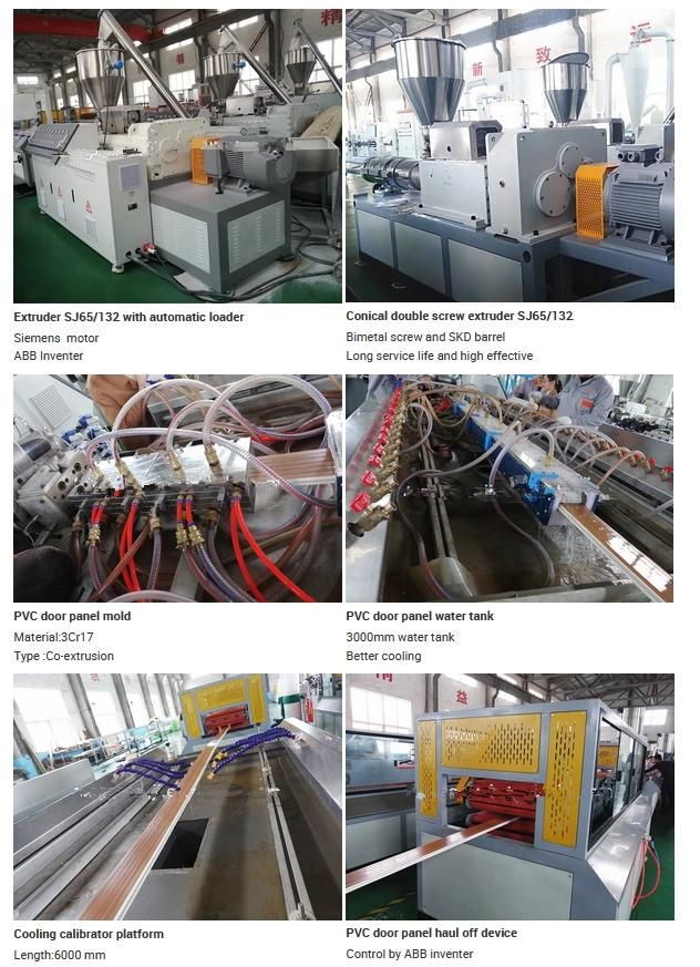 Hot Sale Sjms65/132 Plastic Window PVC Machine