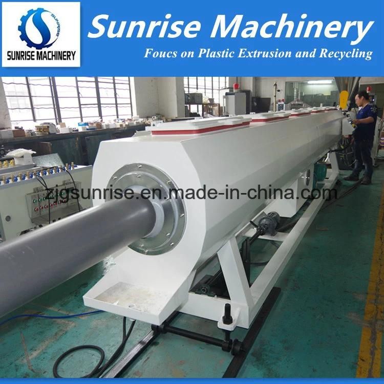Plastic Tube HDPE PVC Water Pipe Extrusion Manufacturing Machine