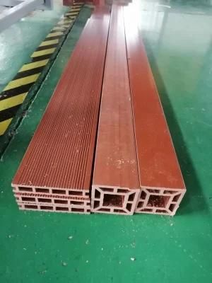 PP PE PVC Wood Lumber Recycled Plastic Composite WPC Fence Posts Extrusion Making Machine
