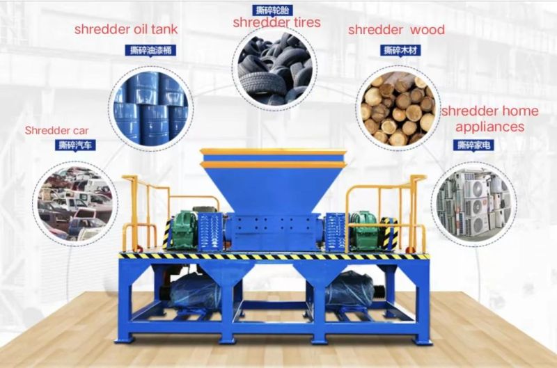 All Kinds of Plastic Waste Materials Shredder