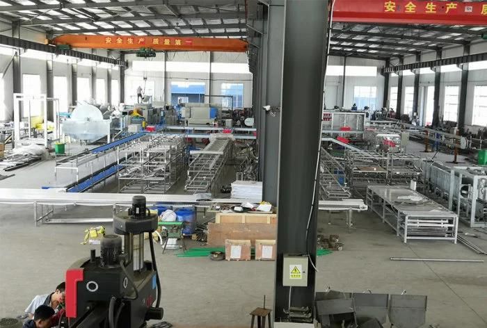 Double Colour Atificial Extrusion Line PE Plastic Grass Mat Making Machine