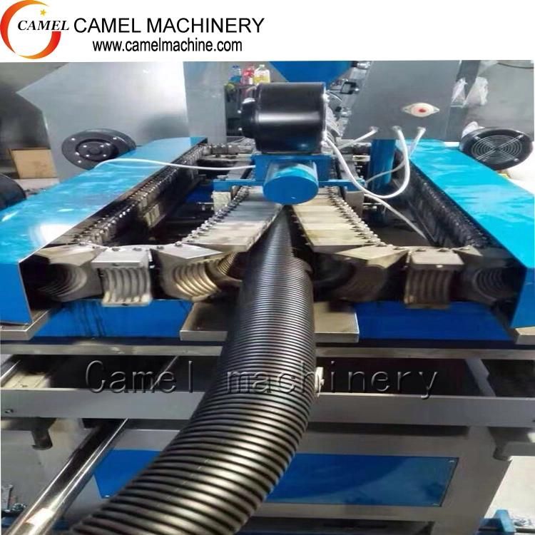 Plastic HDPE PE PP PVC Single Wall Corrugated Pipe Soft Tube Extrusion Production Machine / Plastic Electric Wire Conduit Pipe Making Machine Production Line