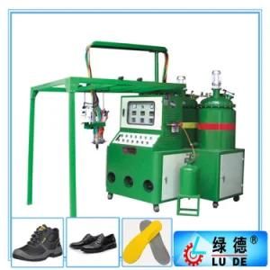 Two Density Two Color PU Sole and Shoe Making Machine