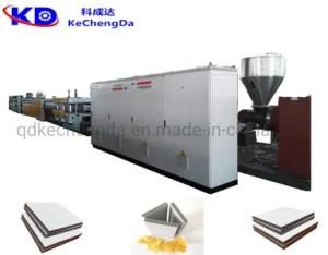 Plastic PP PE PC Building Hollow Construction Board Making Machine