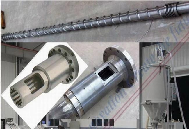 Hollow Wall Spiral Pipe Extrusion Line Plastic Machinery