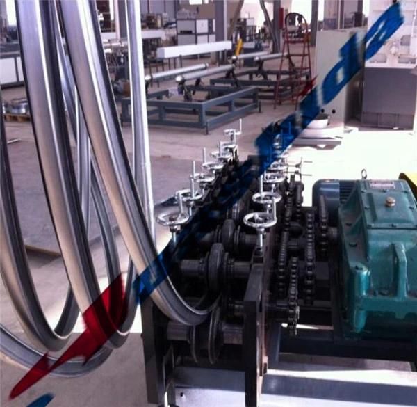 Spiral Wind Drainage Pipe Extruder HDPE Extrusion Line