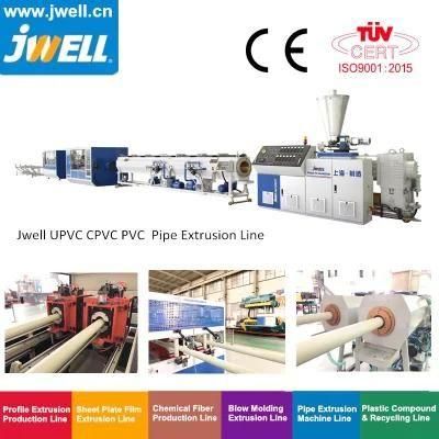 PVC Pipe Manufacturing Machine for 75-160mm PVC Water Supply Pipes