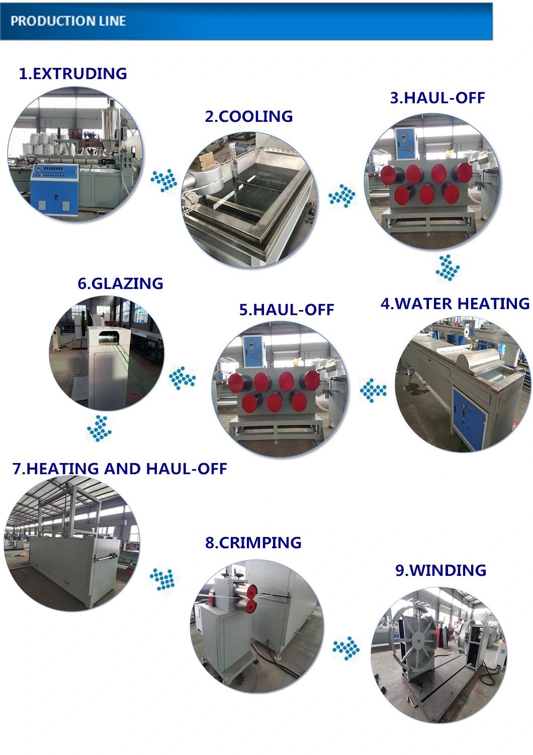 Plastic Synthetic Hair/Human Hair/Wig Filament Making Extrusion Machine