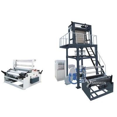 Multi-Layer Plastic Polyethylene PE Film Blowing Extruder Machine