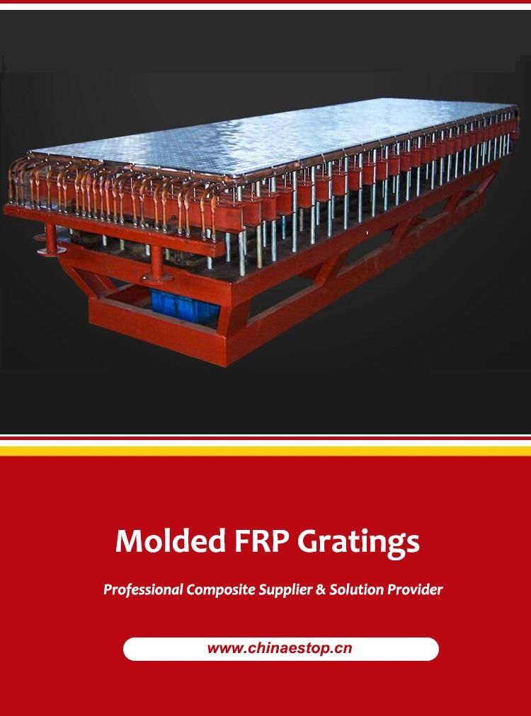 38*38, 1220X3660 Fiberglass GRP Grating FRP Grating Machine, FRP Molded Grating Making Machine Equipment Price
