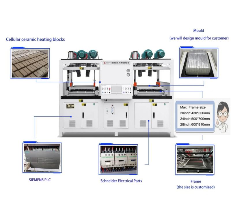 Chaoxu Suitcase Making Vacuum Forming Machine Cx-20p