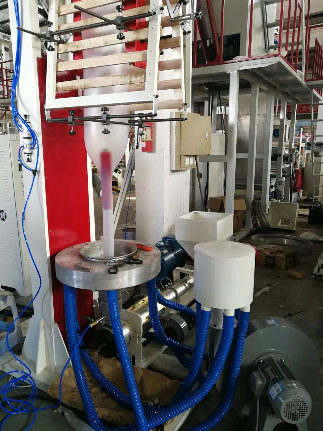 Fe-E-600 HDPE/LDPE Mini Film Blowing Machine