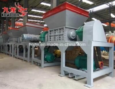 Double Shaft Waste Paper Cardboard Shredder