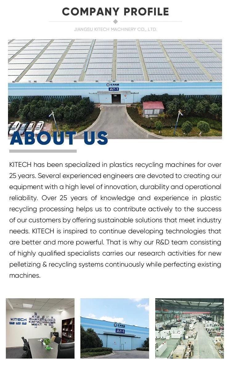 1000kg Plastic Bags Waste PP Plastic Durms Plastic Recycling Pelletizing Machines