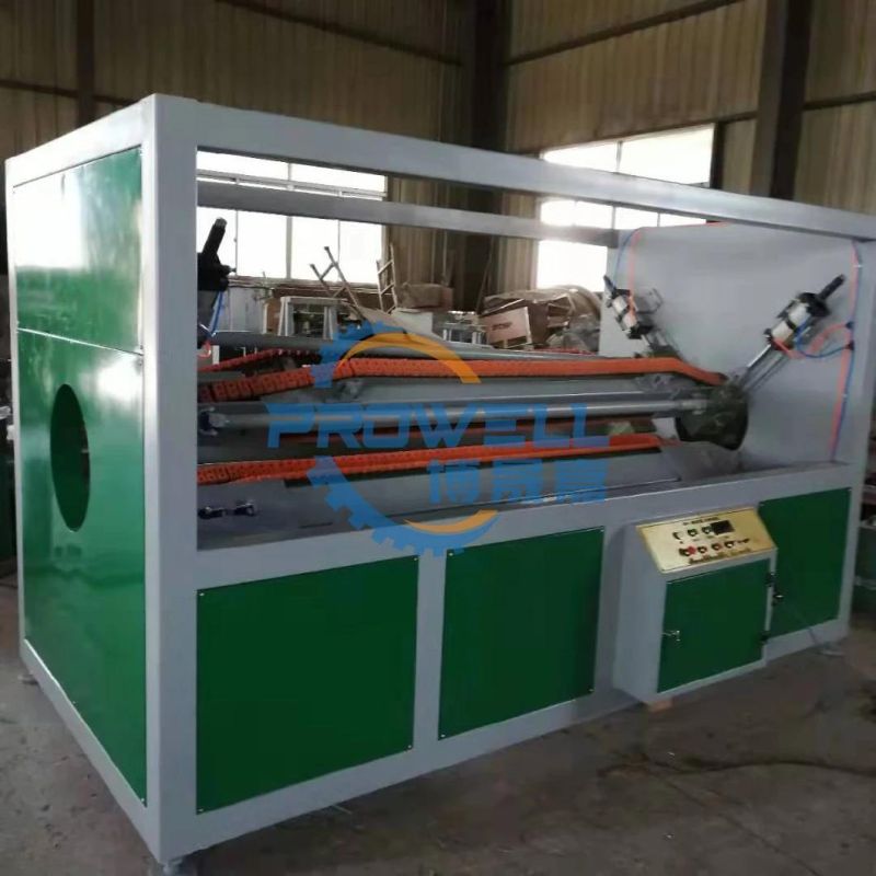 Rubber Brick Three Four Six Claws PVC HDPE Pipe Haul off Machine/Peek Pi PPS Traction Machine