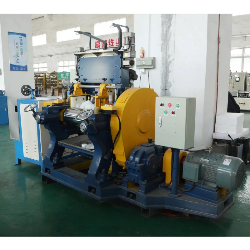 High Quality Super Mute/Low Noise Silicone Rubber Mixing Mill Machine