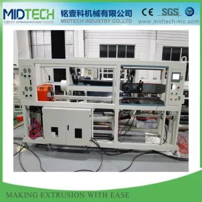 Plastic 3 Layers PPR Glass Fiber Reinforced Hot Water Composite Pipe Machine Extrusion