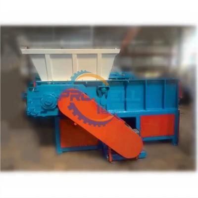 Industrial Plastic Material Shredder Recycle Rubber PE PP Film/Pipe Single Shaft Shredder