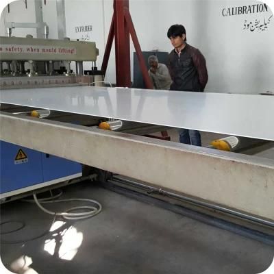 Supplier Install Plastic Sheet/Plate Extrusion Line/Production Line, PVC WPC Board PVC ...