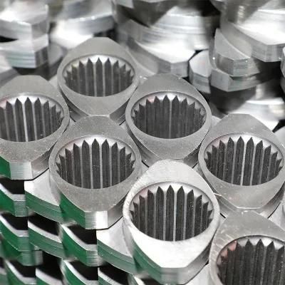 Extrusion Production Line Bimetallic Conical Twin Screw Barrel