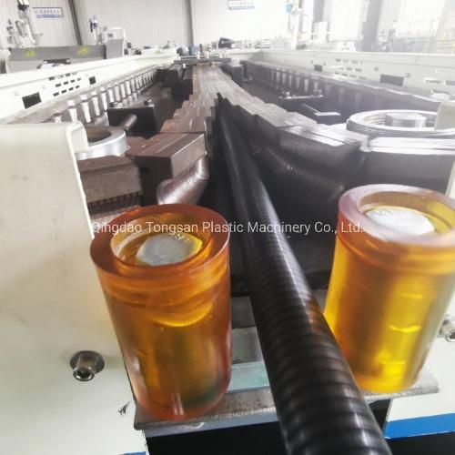 9-50mm High Speed Plastic Corrugated Pipe Making Machine