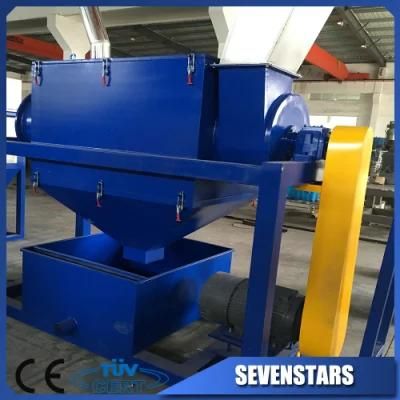 Plastic PE PP Film Crushing Hot Washing Recycling Drying Machine