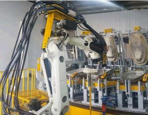 Robot Pouring PU Foam Automatic Production Line