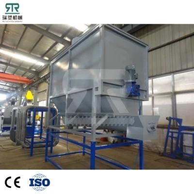 CE Standard Plastic HDPE Shampoo Bottle Grinder Washing Recycling Machine